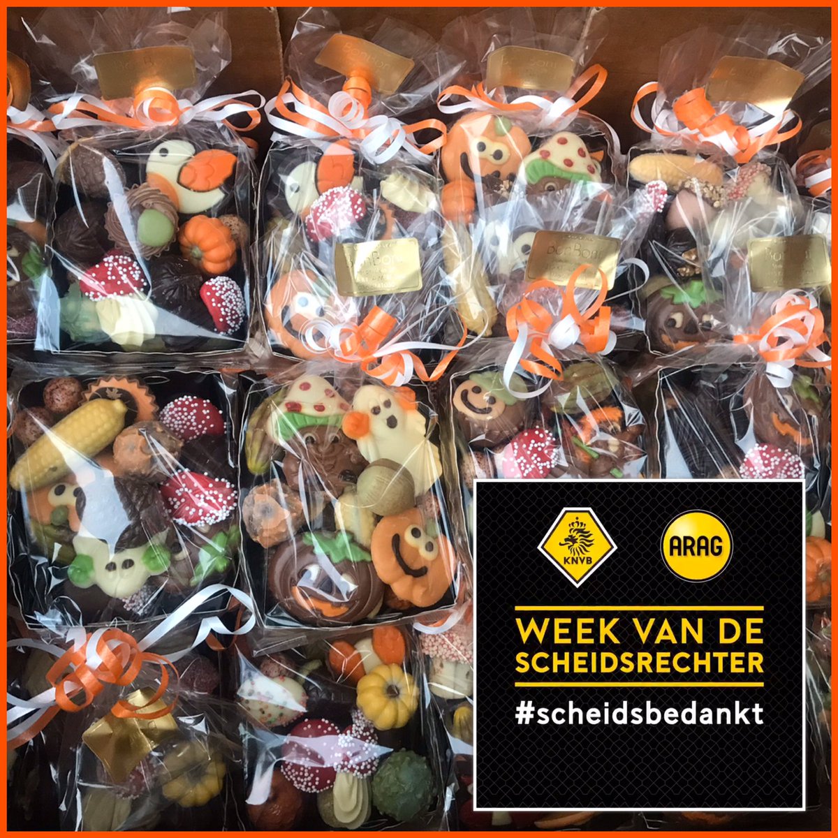 Vandaag start de week van de scheidsrechters zo ook @svloosdrecht !! Ik ben trots op onze arbitrage die iedere week voor de club klaarstaan #scheidsbedankt #chocolade #traditie #lopenzeerwelweeraf #knvb #trots