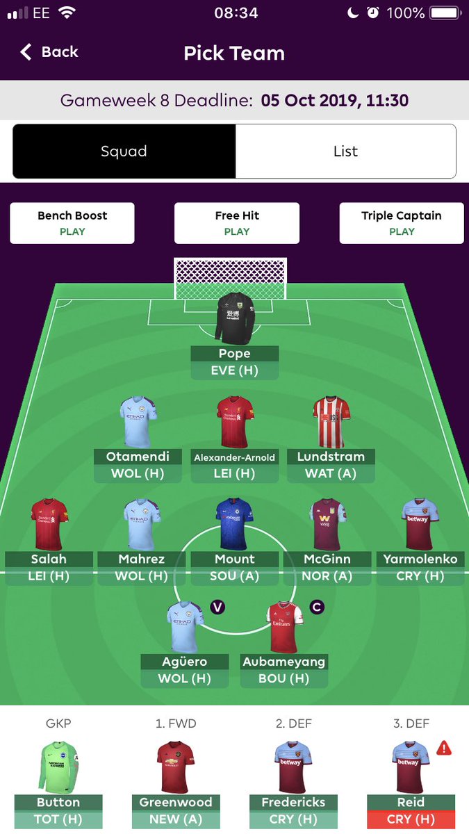 fpl_team_weekly's tweet photo. And here is the #gw8 #teamoftheweek (c) Auba good luck all and see those in Bristol later at the meet up 👊 https://t.co/sGOJkRSV0O
