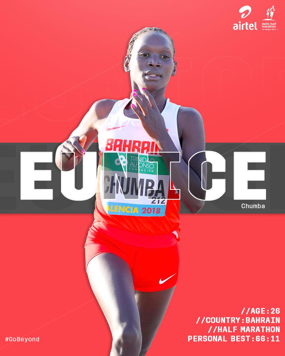 DelhiHM_'s tweet photo. After representing her country at a global stage and making a name for herself, Bahrain's Eunice Chumba will try and conquer the coveted #ADHM2019 title. 

Will we see her emerging victorious this October 20th? 

#GoBeyond https://t.co/Vr8pdVeTaN