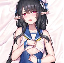 「アネット抱き枕カバー Ver.2がホビージャパンさんで予約開始しました。左側のポ」|Nidy-2D-のイラスト
