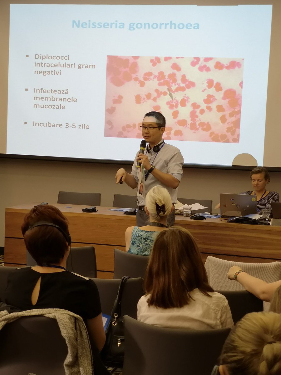 pongloul's tweet photo. Giving a talk on #STI focusing on MSM in #Constanta Romania through @justriorg attended by nurses, clinical psychologists and other healthcare professionals. https://t.co/Nm3EW1iU82