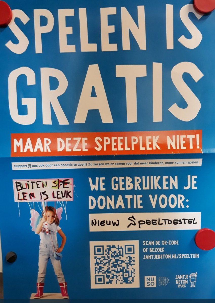 Het zou toch zo mooi zijn als we een mooi bedrag mogen ontvangen voor ons 75 jarig bestaan in 2020. Doneren kan nog 3 weken. 
#Erfgooiersspeeltuin #75jaar #Speeltoestel