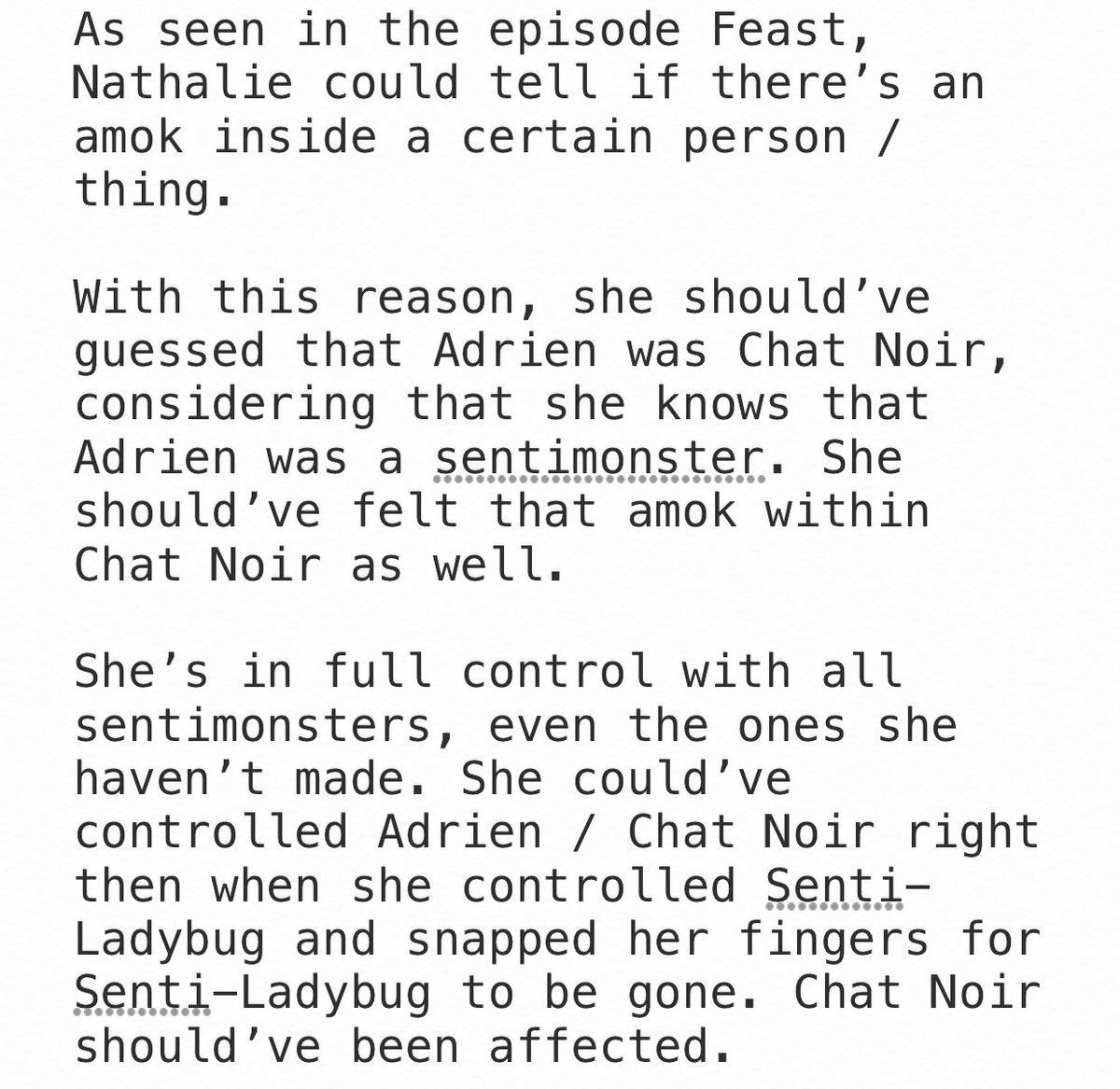 mlbtheories's tweet image. #AdrienAgreste is NOT a #sentimonster. And here is my theory as to why: