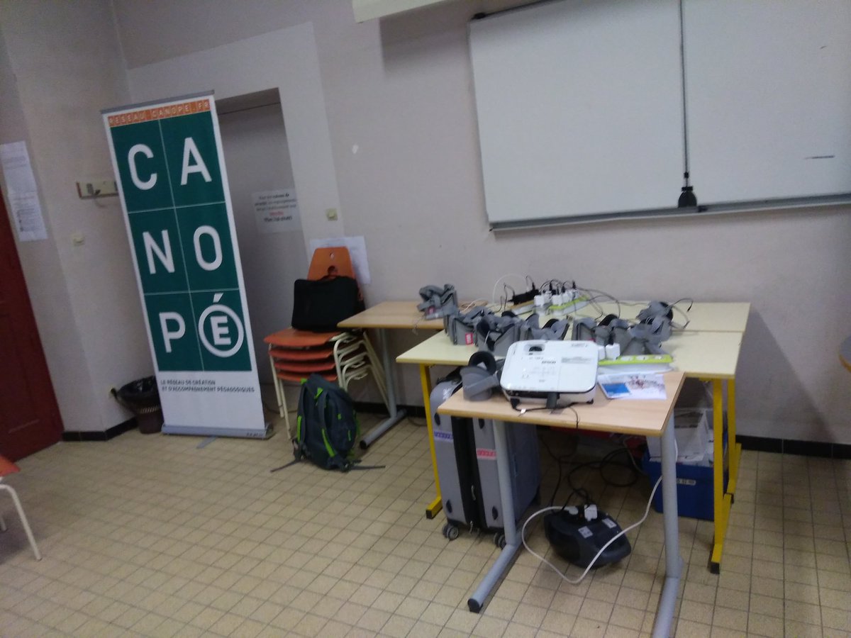 Canope_DTBFC's tweet photo. Fête de la sciences 2019, l'@Canope_21 vous attend au @LyceeCarnot de Dijon samedi et dimanche toute la journée ! #Mathador #corpus360 #planetecode #escapegame #realitevirtuelle #canope https://t.co/JkNxsc5uVx