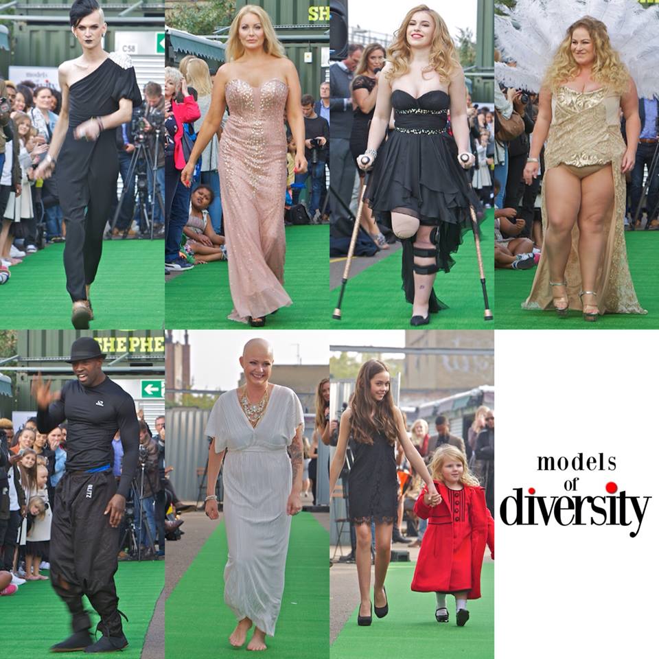<a href="/vickyj_b/">Vicky Balch</a> @Gailporter <a href="/angelicafenney/">angelica fenney</a> 
Over the past 10 years has championed for equality inclusion within the fashion industry .
Regardless of political beliefs, regardless of skin color, religion or the language you speak , size , Ability , BE Proud Of Who You Are 😊