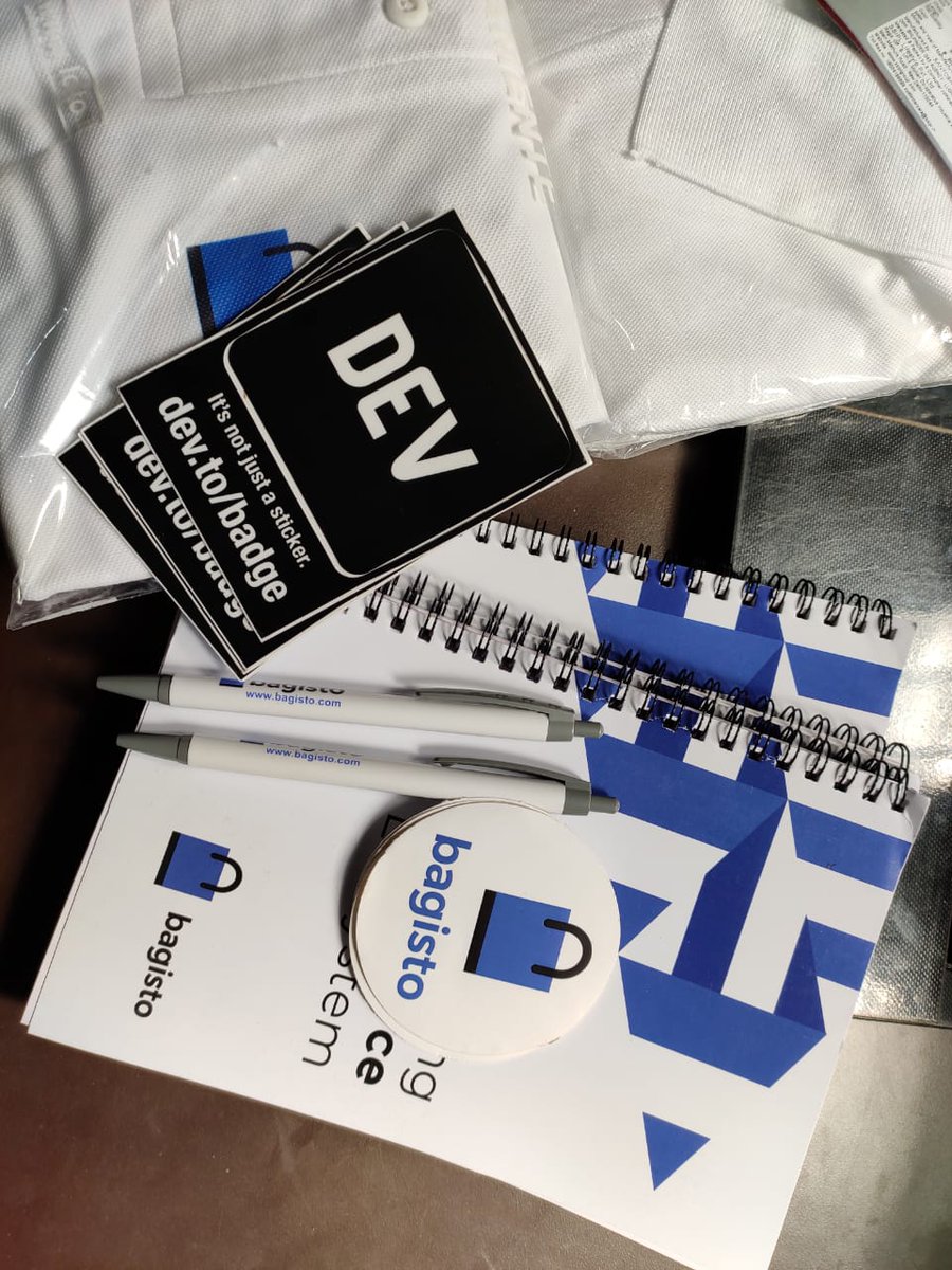 codeinnovers's tweet photo. Thank you for the goodies team @BagistoShop. It's awesome and we really loved it!!
#bagisto #eCommerce #solutionPartners #swag #goodies #thankYou #php #laravel https://t.co/BOapu7XSdO