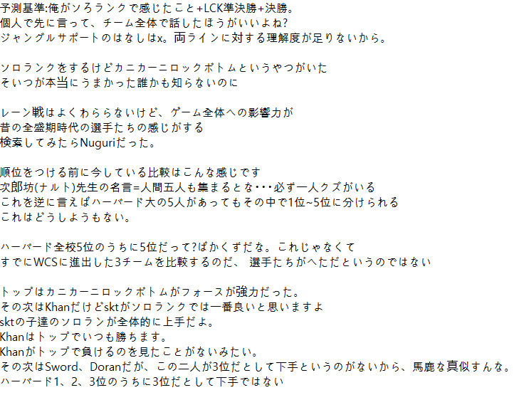 通訳ちゃん Twitterren Dopa Wcs 関連発言 Topに関して