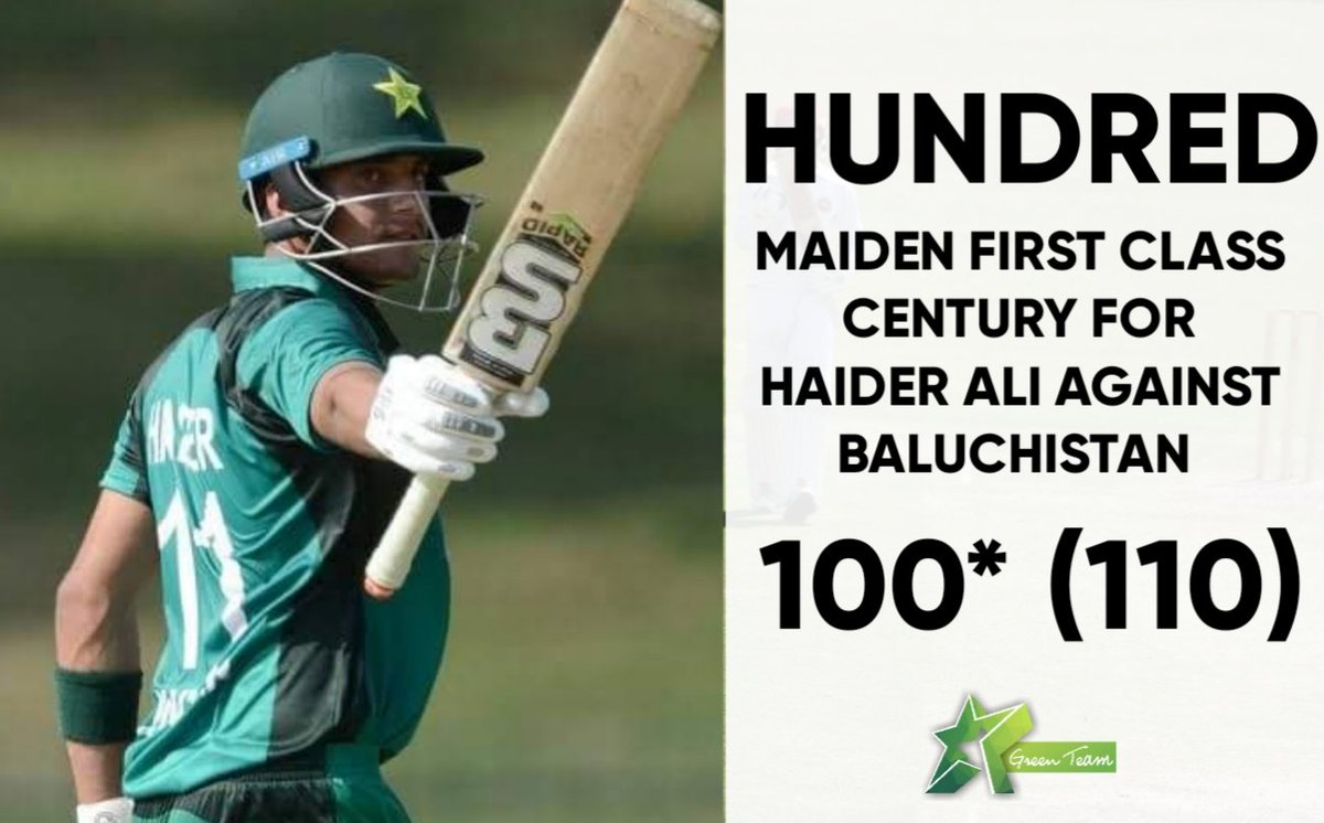 GreenTeam1992's tweet photo. Hundred for #HaiderAli ๐ฅ
#NORvsBAL https://t.co/zAV98aKKxG