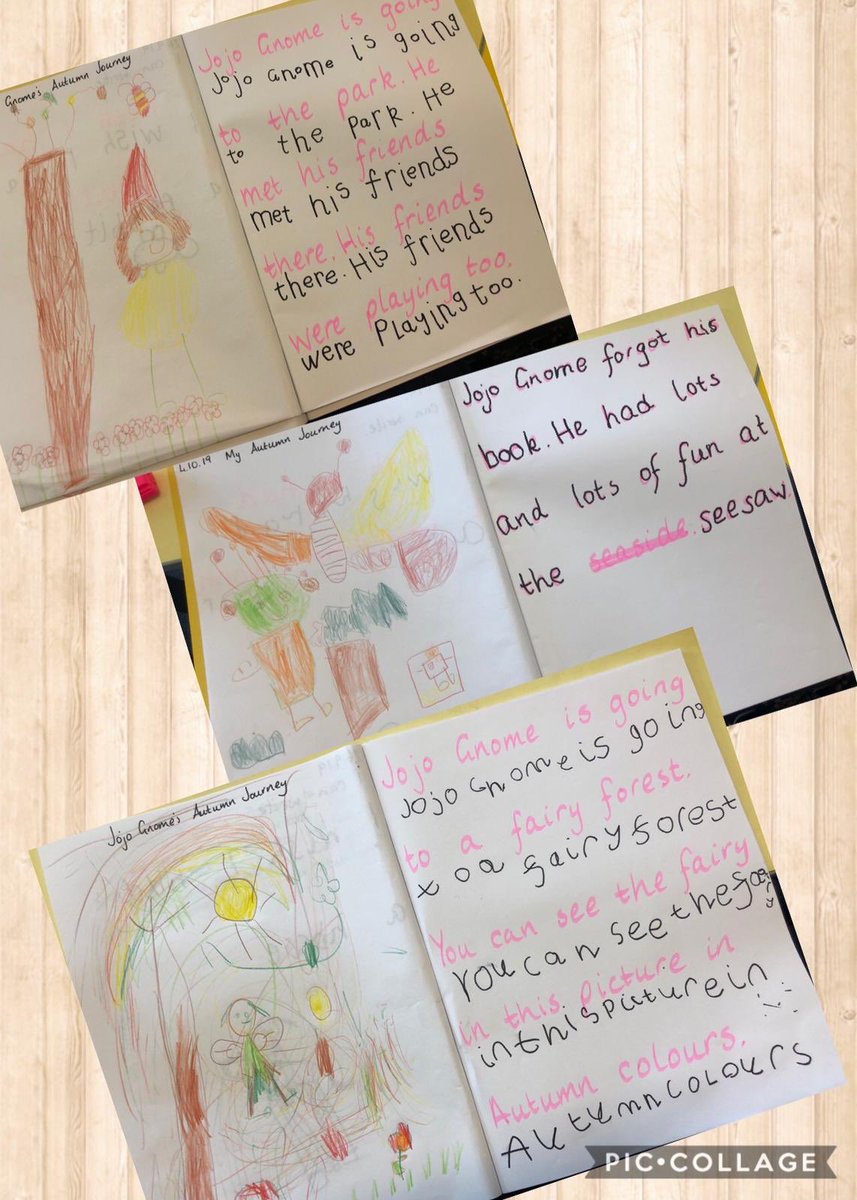 AyrGrammar's tweet photo. P1b had lots of fun creating a #forestfriend for @jojognome this week. Then telling, having scribed and copying our own @jojognome autumn #stories #imagination #storytelling https://t.co/VaYmtTew9k