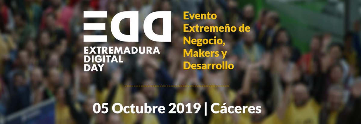 Somos orgullosos patrocinadores del #EDD19 y tanto <a href="/mendel81/">Fernando J. Pinilla</a> como <a href="/mindia81/">Manuel India</a> estarán todo el día por allí, si teneis cualquier pregunta no dudeis en preguntarles!