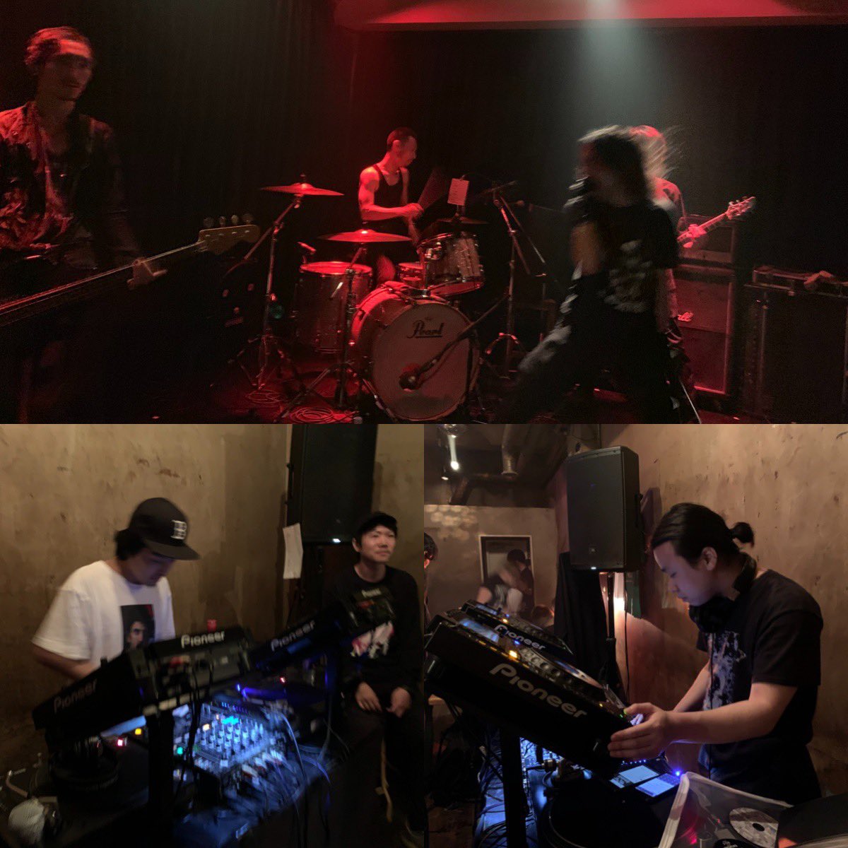 UGTWO's tweet photo. 一昨日はバンドとDJの皆様、下北沢THREEの皆様、御来場の皆様、ありがとうございました！！OUTRIGHTは明らかにTHRASH/BEATDOWNの影響を感じさせながらも音色は完全にUS HCなフィジカルお化けでした。観た方が良いです！！
#OUTRIGHT
#NoLA
#VOGOS
#KLONNS
#DJ寿寿寿
#DJもんでんやすのり
#下北沢THREE https://t.co/z7Sr4sl0nL