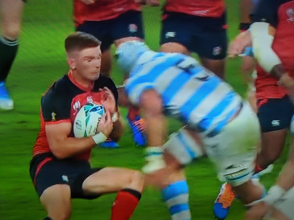 <a href="/AndyGoode10/">Andy Goode</a> How much lower can Lavanini get before it gets to the point where tall players need to get on their knees before tackling?