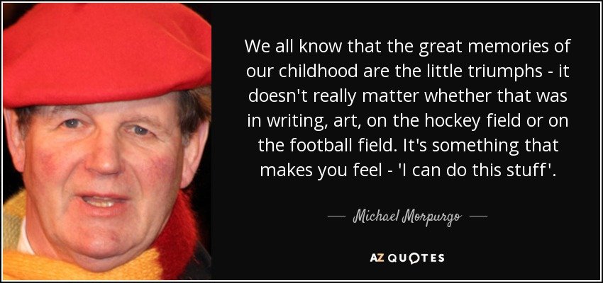 Wishing a very Happy Birthday to Michael Morpurgo, author extraordinaire!   