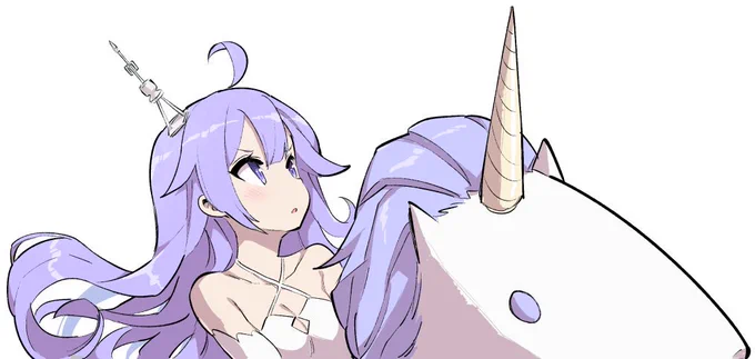 見切れてない赤城と加賀とユニコーンです。
#アズ4
#びそくぜんしんっ
#アズールレーン 