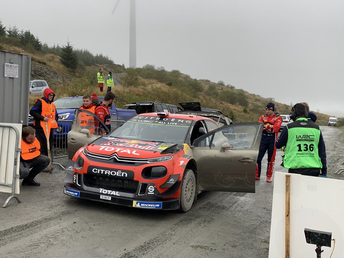 1st car on start line of @myheringb <a href="/EsapekkaLappi/">Esapekka Lappi Rally</a> #myherin #10:08 <a href="/WalesRallyGB/">OfficialRallyUK</a> <a href="/skunnercampbell/">Iain Campbell</a>