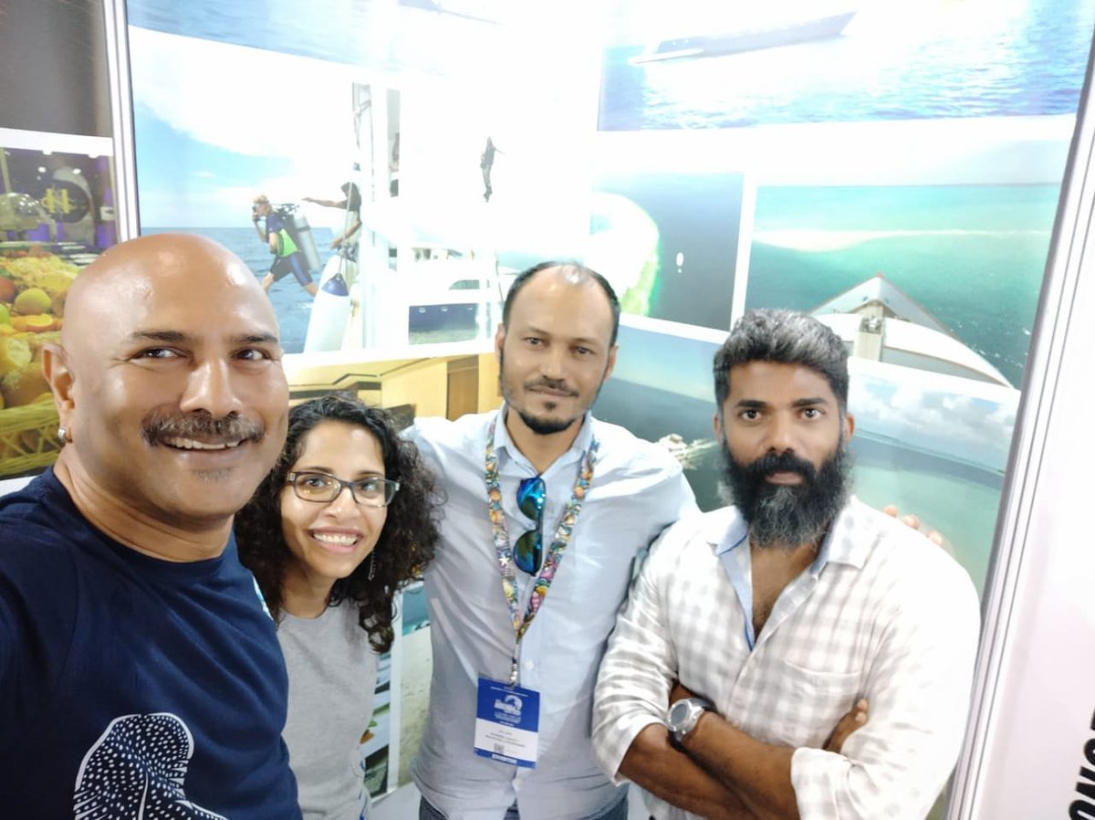 From Maldives to Mumbai for @AdexIndia
#scubadiving #Maldives #liveaboard #holidays #adexindia2019