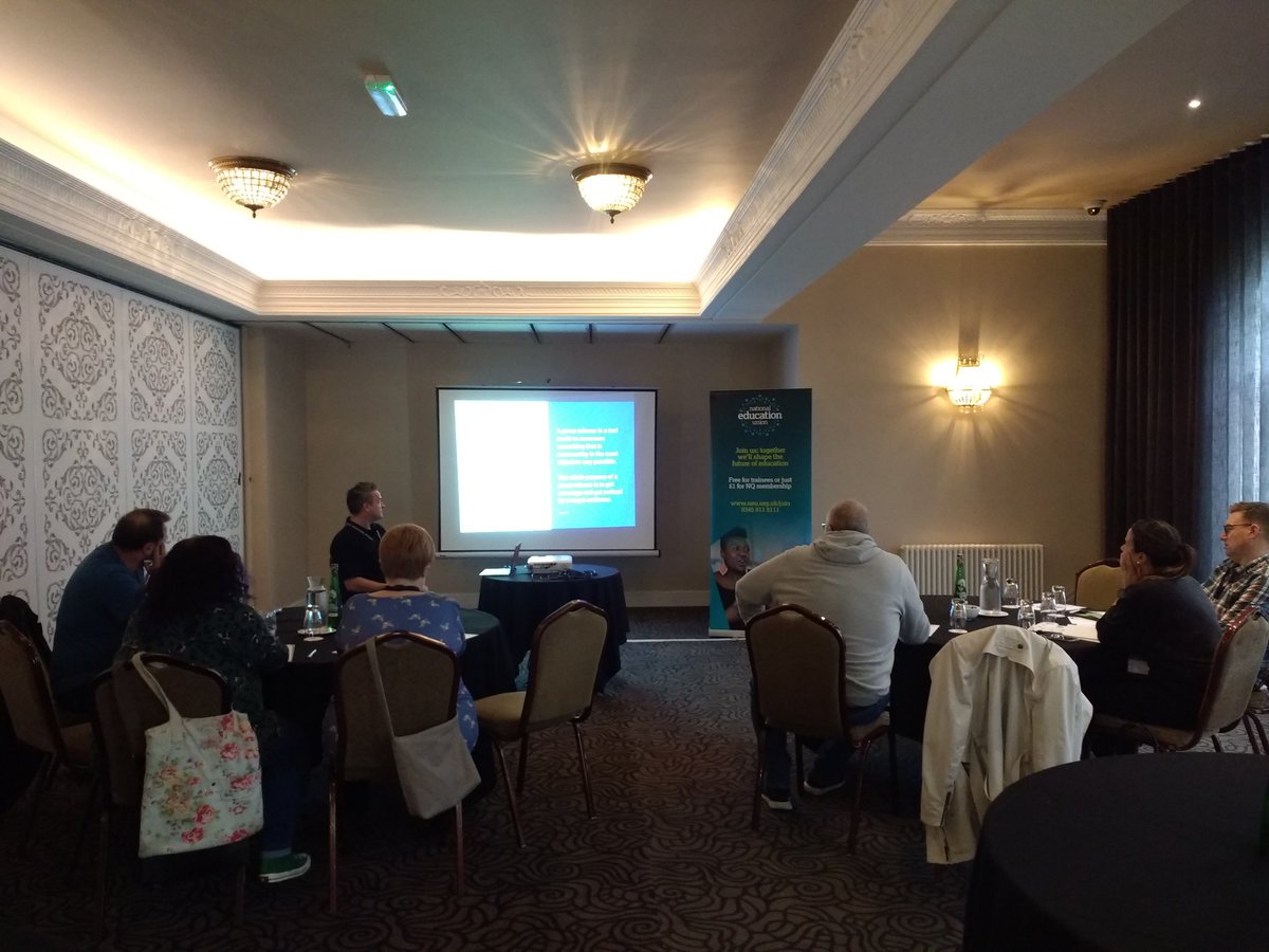 NEUnorthern's tweet photo. #OFaNC19 workshops on District Communications, Press Releases and Local Websites and Clusters and Membership Mapping. https://t.co/a4wnhLbuEf