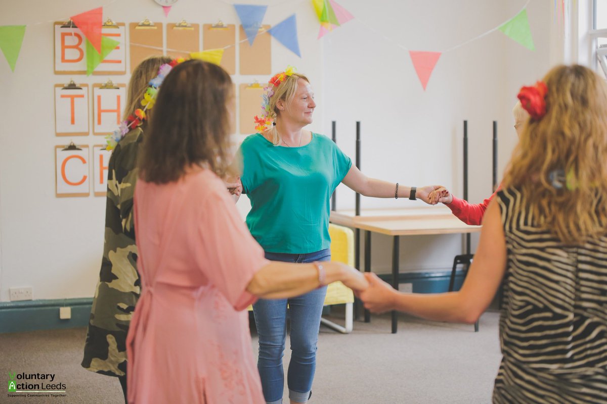 VolActionLeeds's tweet photo. Thanks to @LCA_Headingley for providing a great circle dance workshop for #festiVAL2019.

What a wonderful and relaxing way to celebrate the third sector in Leeds. 

#leeds #thirdsector #creativeleeds https://t.co/5FhTAFFBRa