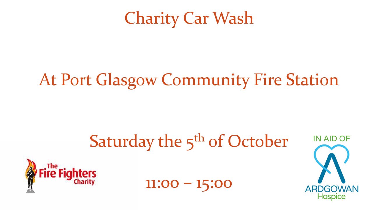 Port Glasgow Fire Station On Twitter The Big Day Is
