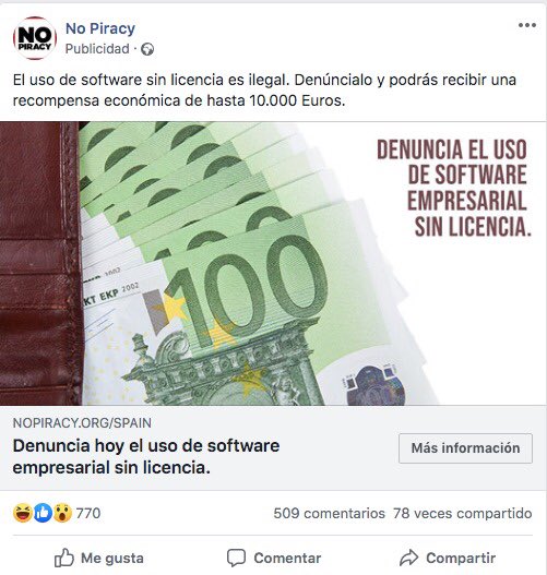 @NoLegalTech <a href="/elgrantake/">Sergio Iglesias</a> <a href="/Mcervinho/">María Cerviño Rúa</a> Me acaba de pasar <a href="/elgrantake/">Sergio Iglesias</a> la captura que estaba buscando sobre el anuncio #atlanticaconf