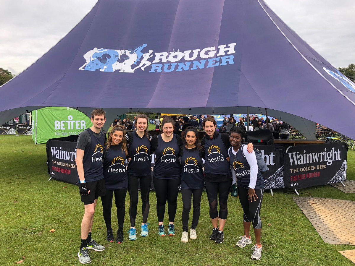 K_Morgan_'s tweet image. Kitted out, ready to go, team ⁦@InterelUK⁩ running for a great cause ⁦@Hestia1970⁩ #roughrunner