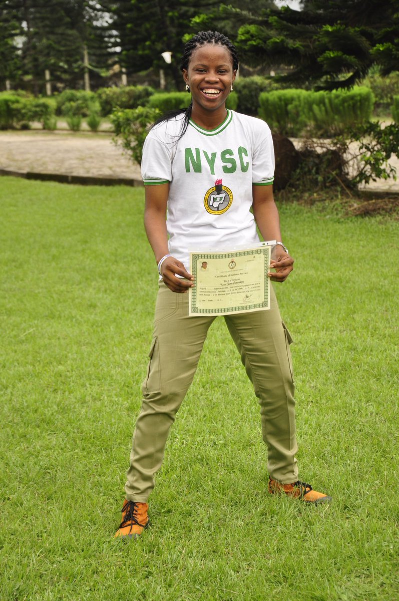 I came
I saw
I learnt
I conquered

Thank you family and friends for your support and encouragement.

Thank you Jesus, you've done so much for me, I can't tell it all

If I had ten thousand tongues, it still won't be enough.

#nysc #nyscsdgs #pop #cds #SDGs #corper #riversstate