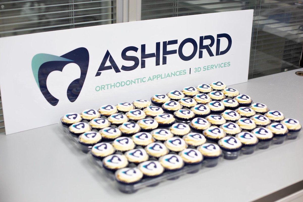 AshfordOrtho's tweet photo. Our Ashford branded cupcakes are the perfect Saturday treat 🧁 https://t.co/kvDoSG5BXa