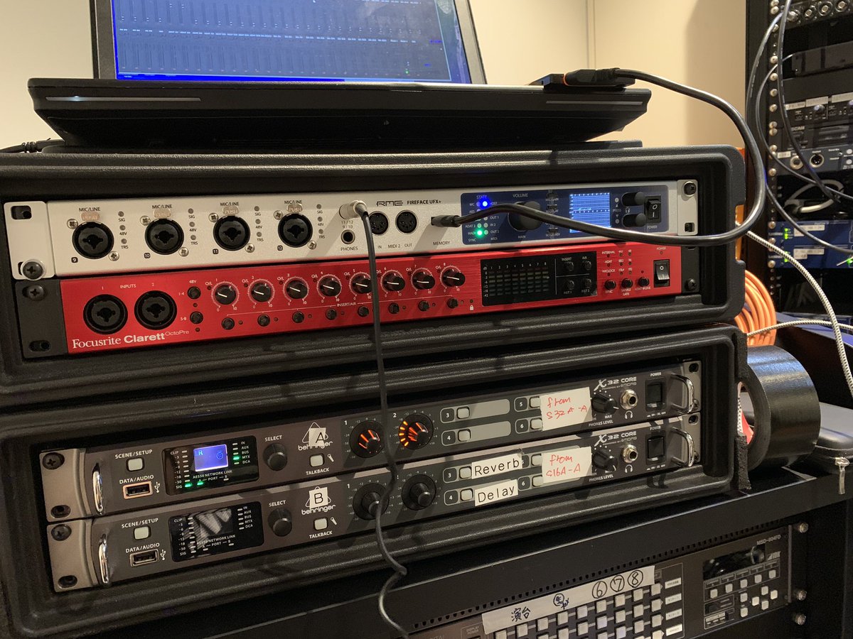AC_Yamao's tweet photo. ここ最近global recordで録音
HDDの負荷2% 本日の32ch時において。

#RME #madi #x32 #durec https://t.co/KADf85J0oI