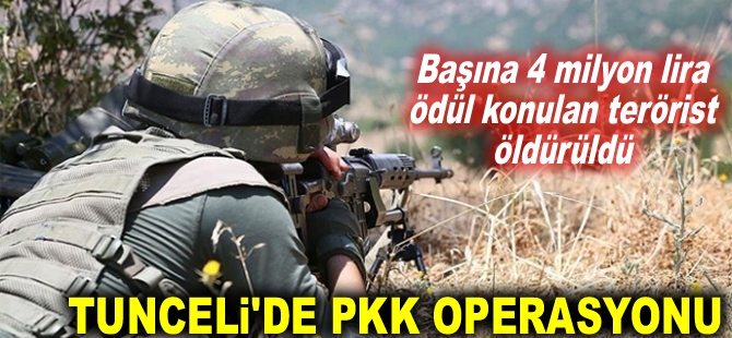 Tunceli'de PKK operasyonu... Başına 4 milyon TL ödül konulan terörist öldürüldü
istanbulhaber.com.tr/tuncelide-pkk-…
