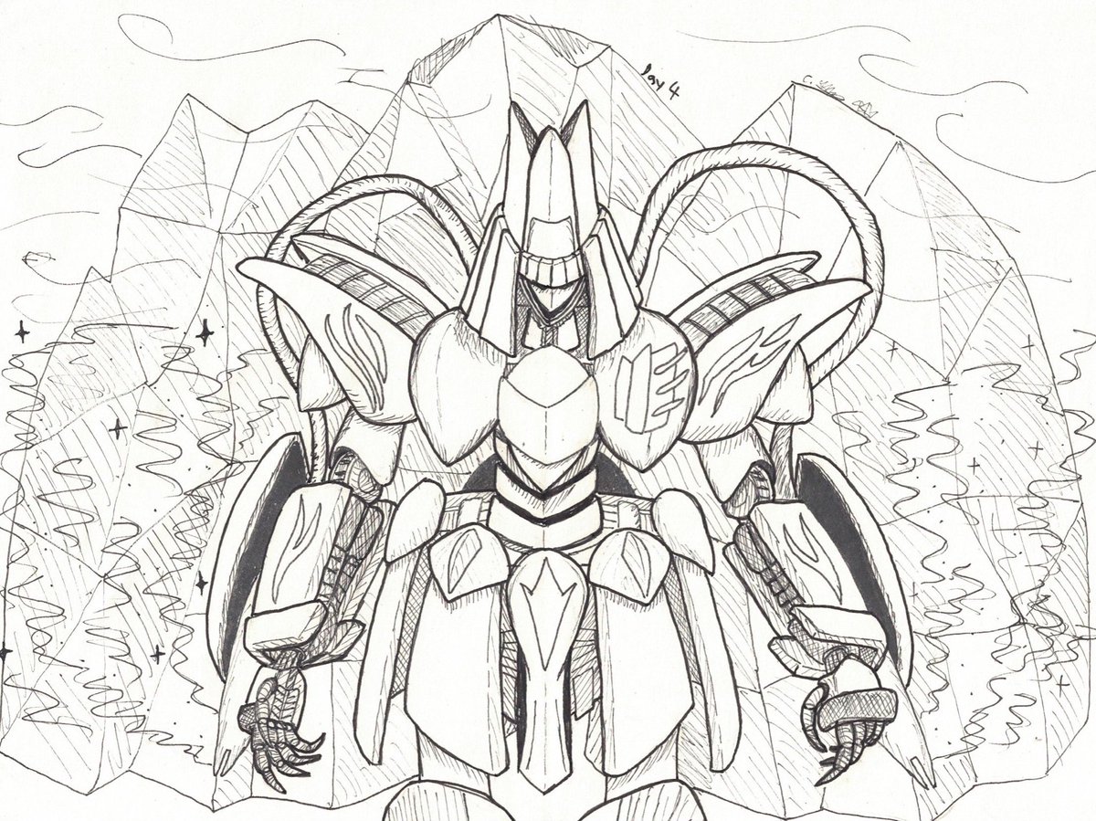 voldox_7591's tweet photo. I’m late but no problem. Day 4. Freeze. Will definitely use this for my future mecha designs.

#inktober #inktober2019 #day4 #freeze #late #latesubmission #ink #inkart #inkdrawing #mecha #robot #robotillustration #mechadesign #robotconcept #mechaconcepts #mechdesign #mechconcept https://t.co/YVBI6rVRZ3