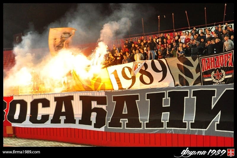 Grada Serbia on X: FK VOJVODINA - Spartak Subotica. Firma 1989  (14/12/2021)  / X