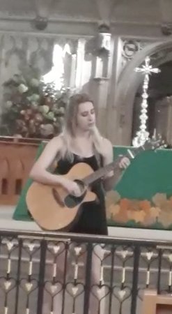 NMHub's tweet photo. Great day at #HarFest at @Nrw_Cathedral! Thanks for having us @norfolkshow 🎶🎃 https://t.co/Lfuld9abas