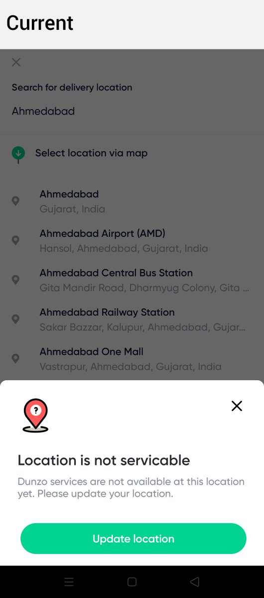 iamrishishah1's tweet image. A humble suggestion: The written message is not influencing your users to interact with the product. @DunzoIt 

#UXCopyWriting #Dunzo