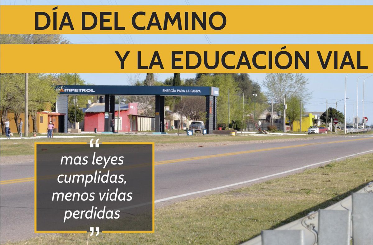 cfp401's tweet photo. 5 de Octubre - Día del Camino y la Educación Vial.

El día es tenido en cuenta para reafirmar el conocimiento y el respeto por las leyes de tránsito como una forma de favorecer la convivencia humana.

#EducaciónParaElTrabajo #CFP401TresDeFebrero https://t.co/B3r6hfCgoL
