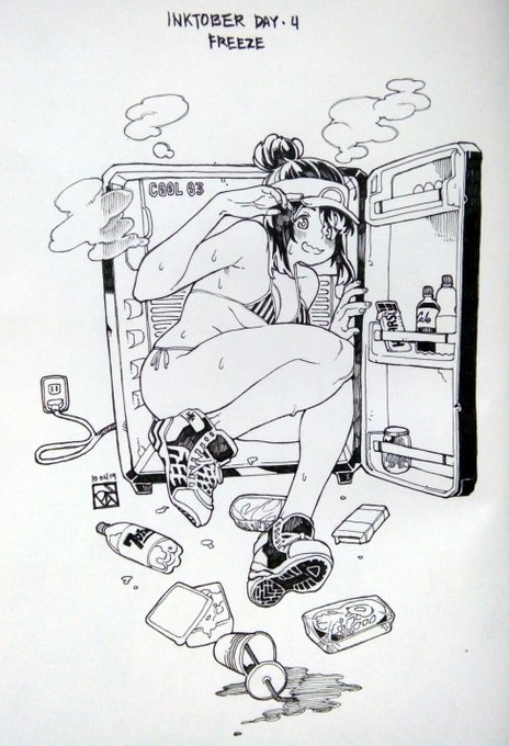 #Inktober2019 Days 4 and 5 !
And with that, I finally caught up ~ Screw you, sickness ! 