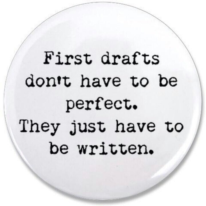 FYDawn's tweet image. Listen!!! If anyone saw my first drafts they’d never read any of my books. Just get all your thoughts typed up. Then revise and rewrite.