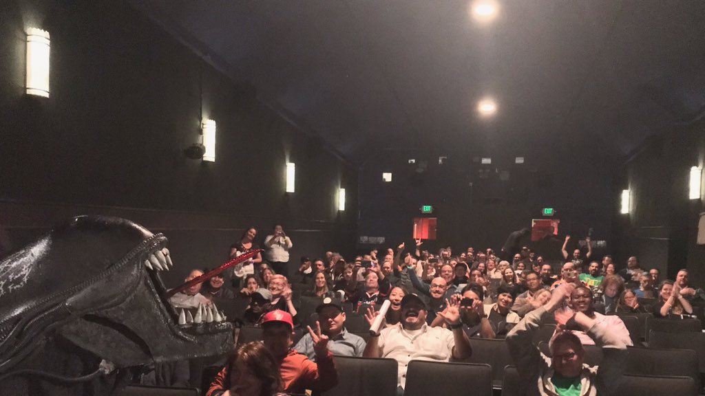 LegionMOfficial's tweet photo. Killer meetups coast to coast last night for @memoryaliendoc! Congratulations to EVERY investor, member, and fan in Legion M for this historic occasion, the first time a collective of fans have come together to purchase and distribute a film!! https://t.co/yaLJ9S9rwq