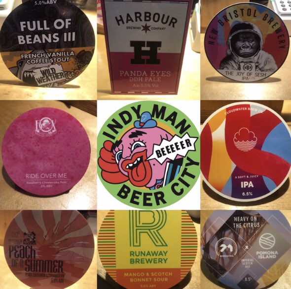 JITBMackieMayor's tweet photo. Here’s just a few of the treats we have on for Indy Man Beer City! Don’t forget we’re around if you can’t get a ticket for Indy Man or fancy a warm up/wind down. Our pals at @thesmithfieldnq are also involved and they’re only across the road. 🎉 #IMBCity https://t.co/fmxdyG75VP