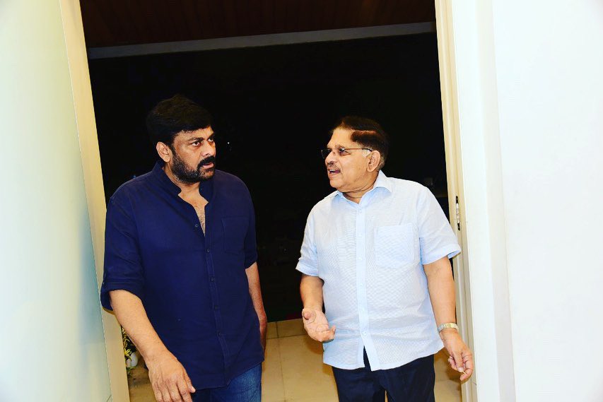 It’s was a pleasure for the entire Allu family to host a success party for Syeraa unit .  So happy to host this for our MEGASTAR garu along with many other Stars & Directors . The pleasure was totally ours . I Thank everyone for joining us on behalf of the Allu Family .