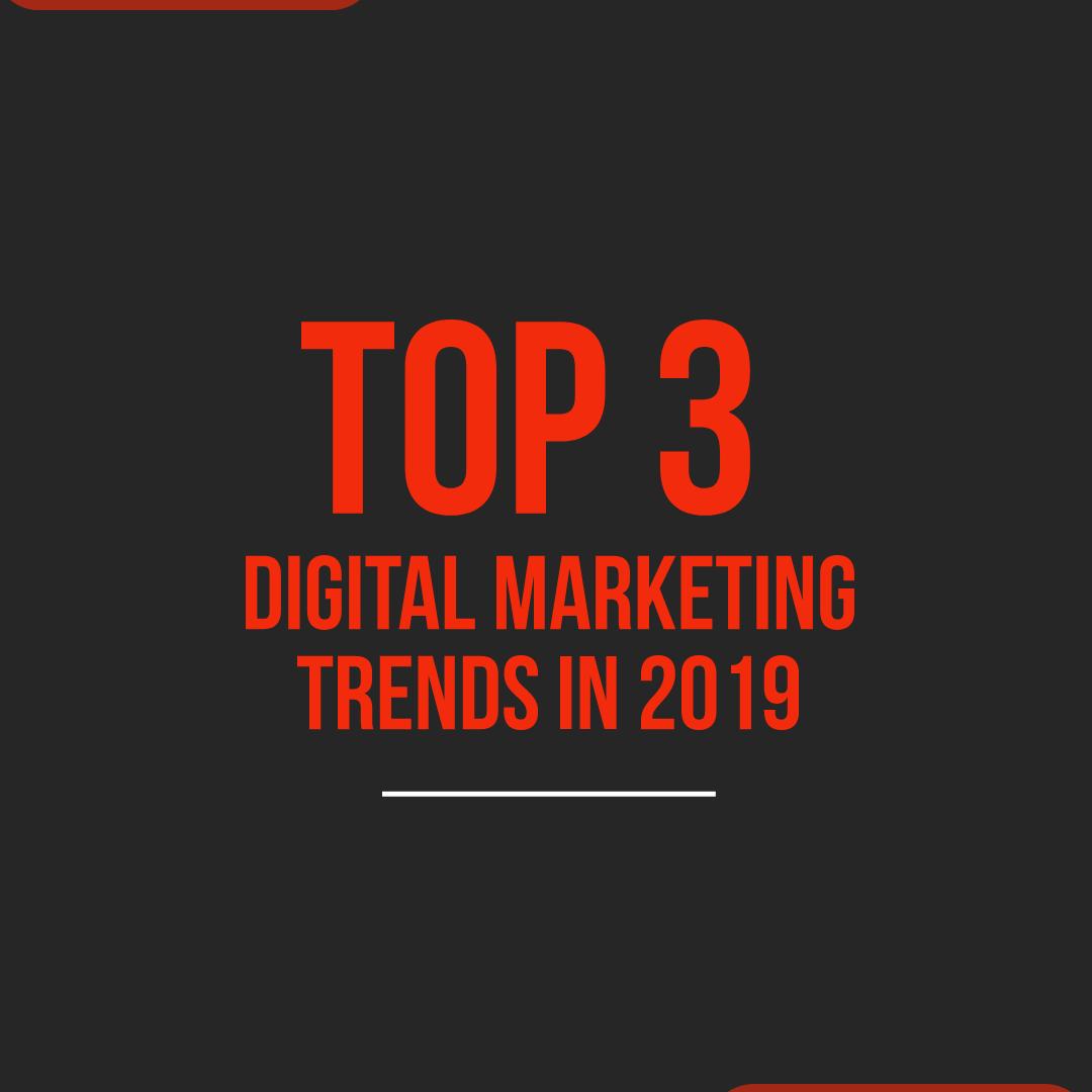 wembuzzkit's tweet photo. Top 3 Digital Marketing Trends in 2019.
#digital #entrepreneur #digitalmarketing #digitalmarketingservices #socialmedia #socialmediamarketing #socialmediamanager #youtubechannelmanager #webdesign #webdevelopment https://t.co/WoCrFvUBAJ