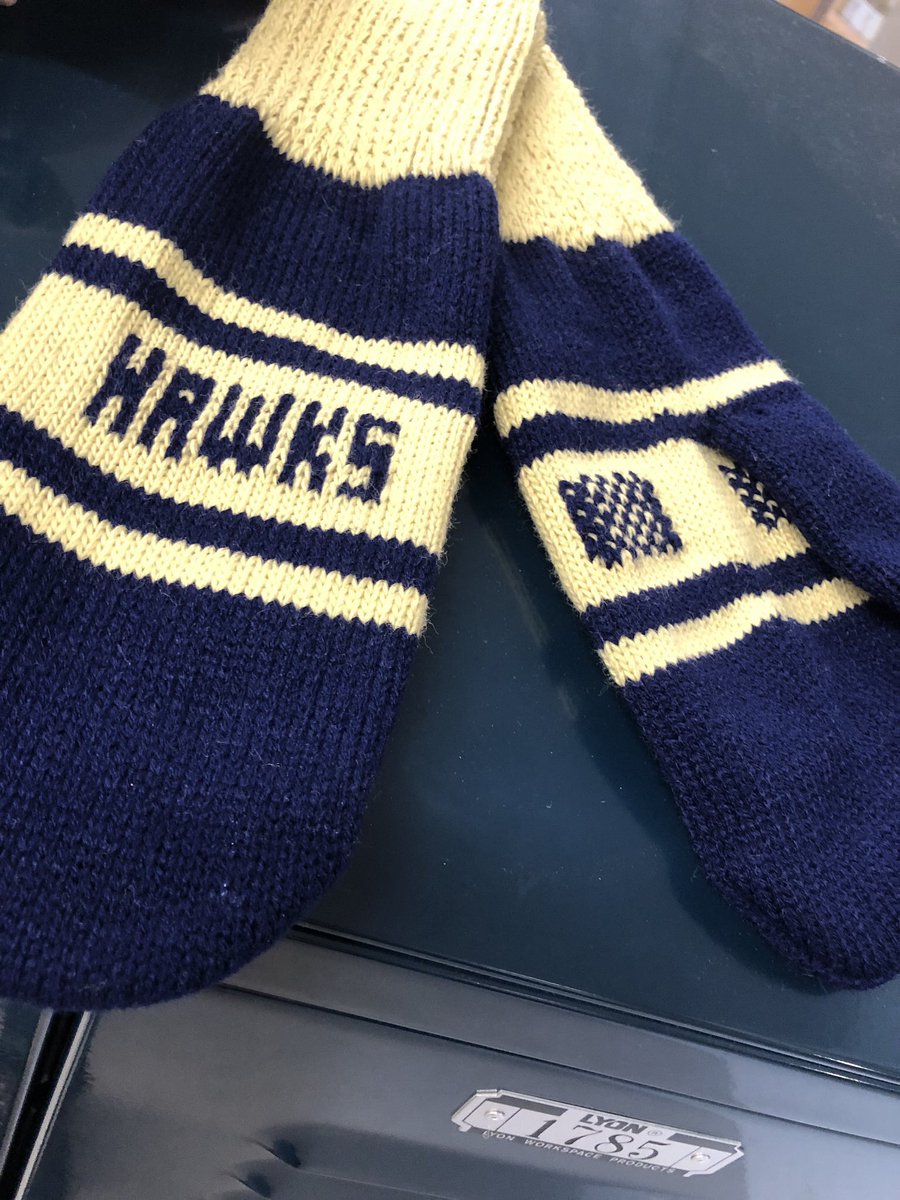 Hawks_SC's tweet image. $20 and on sale beginning Monday. Limited edition HAWKS mittens! Great for cold weather or a Christmas gift. See a Student Council Member ASAP!