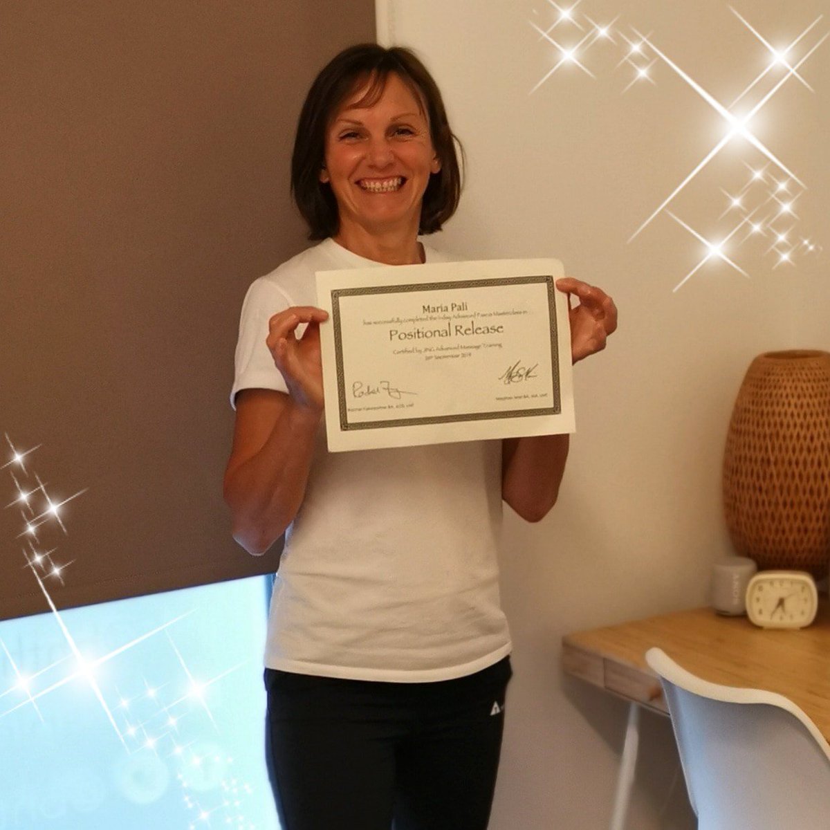 BHTherapies's tweet photo. Maria of @MariaPaliUK says: "I completed a fabulous masterclass with @JingMassage in my new favourite myofascial release technique-Positional Release.I can't wait to try it out on my clients."
#positionalrelease #jing #brighton #myofascialrelease #brightonmassagetherapy #booknow https://t.co/lCS80CRjli