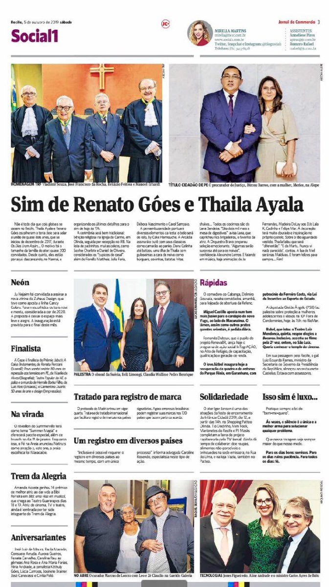 sial_erik's tweet photo. A palestra da jornalista Claudia Wallin (@WallinClaudia) junto ao Consulado da Suécia em Recife (@swedeninrecife) ainda repercutindo na mídia (Jornal do Commercio de 05/10/2019)!!#PromotingSweden #SwedenTheUntoldStory #Transparency #Compliance #Iquality #Education https://t.co/kH2czKsOJ8