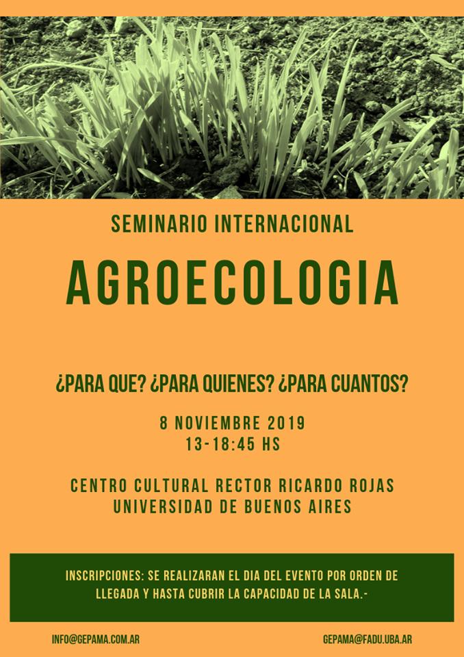 SEMINARIO GRATUITO - BUENOS AIRES - ORGANIZA GEPAMA gepama.com.ar