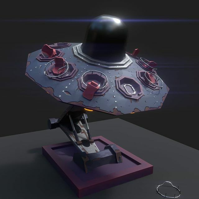 MusicEscapeVR's tweet photo. This spaceship crash landed year's ago, who were the occupants? 
#musicescape #area51 #seethemaliens #restrictedarea #oculusquest #htcvive #steamvr #spaceship #lowpoly #lowpolyart #matrix https://t.co/QQS1laVJsJ
