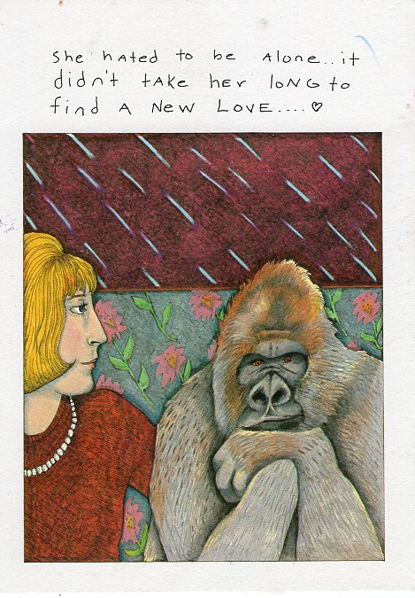 drawstuff's tweet photo. #artfromthevault #nancycarlsonstudios #earlyartwork #avantcard https://t.co/76uQzSWvsp