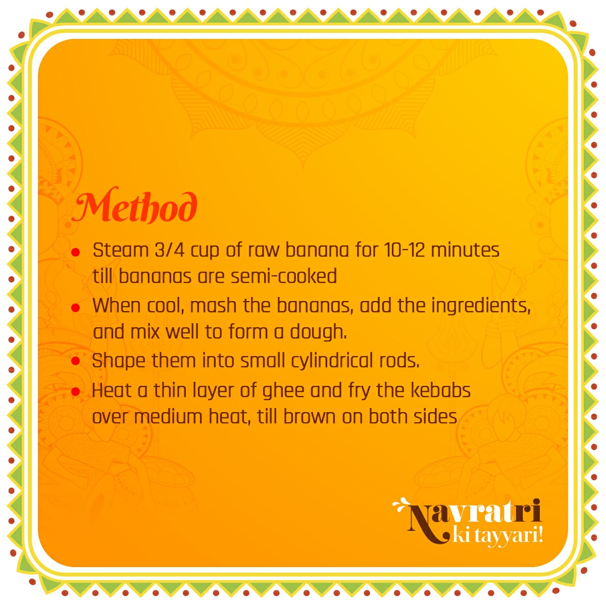 desiattacompany's tweet photo. Here we are with another quick recipe for your Navratri fasting. Enjoy Kuttu Atta Kebabs made using our Kuttu Atta. Swipe for the ingredients and recipe.

#NavratriKiTayyari https://t.co/ZFvjjcuEz8