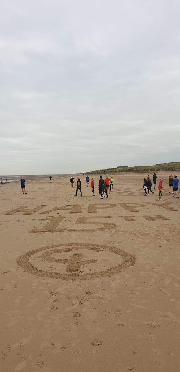 crosbyparkrun1's tweet photo. Happy 15th Birthday @parkrunuk from all at Crosby parkrun!! It's our 200th event next week! #crosbyparkrun #crosby #parkrun #parkrunuk #loveparkrun https://t.co/4NDvlcb5fF