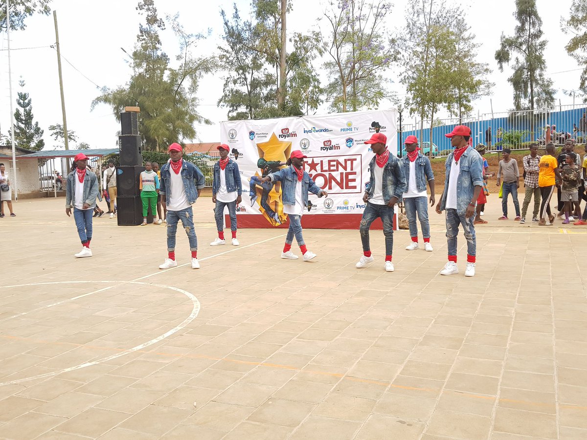 RoyalFMRwanda's tweet photo. #TalentZone 
On Stage The Gs Dance Crew 
#943RoyalFM https://t.co/cPHFRSTBof