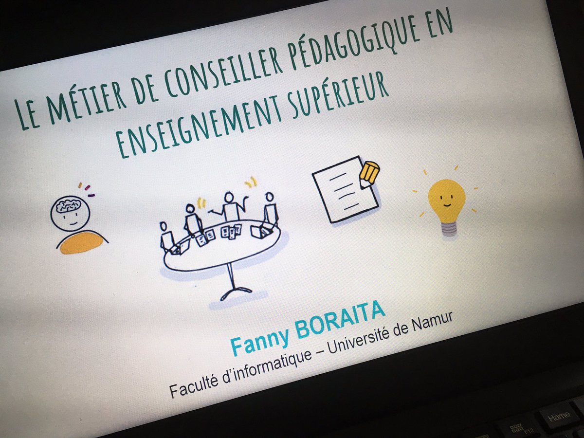 BoraitaF's tweet photo. Le #conseilpedagogique en #enseignementsuperieur : mon intervention dans le cours de CPSup du #labset #Uliege auprès de (futurs) #conseillerpedagogique de Belgique et de France 🙂 avec une équipe au top ✌️ https://t.co/rkCgEiuX8Z